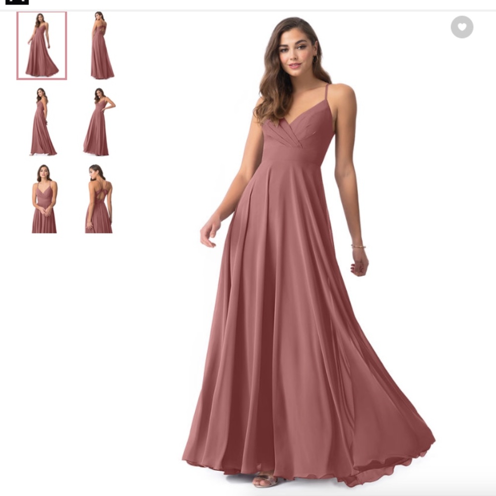 AZAZIE AVELINA Desert Rose Bridesmaid dress